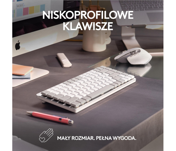 Logitech MX Mechanical Mini for Mac Silver - 1080189 - zdjęcie 6